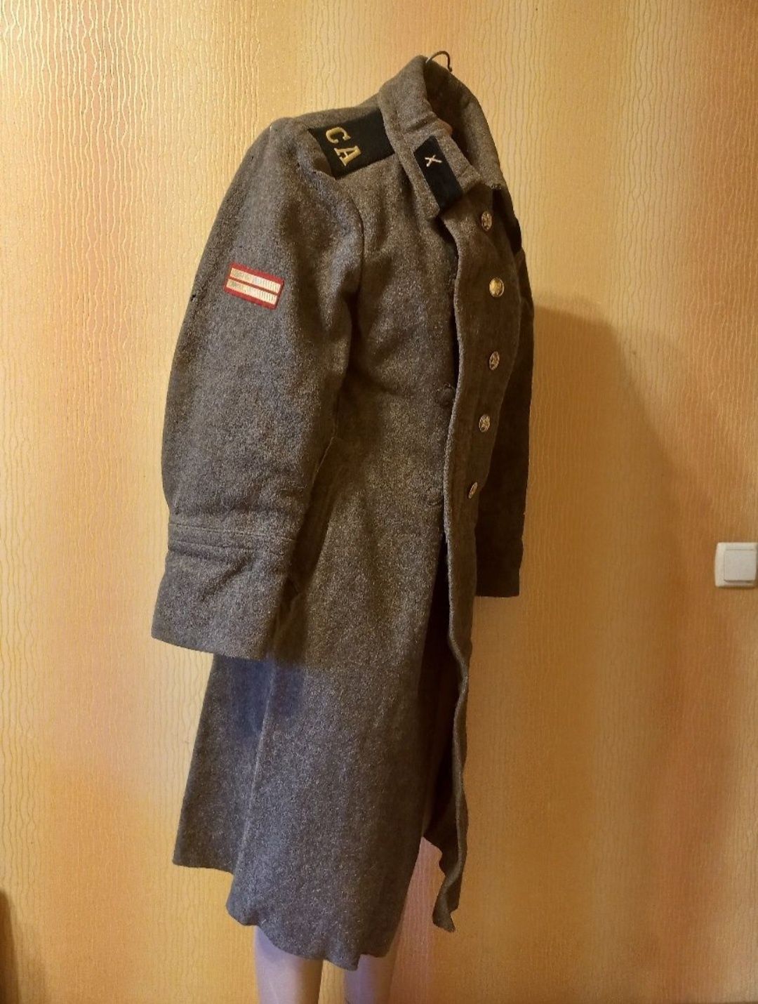 Шинель военная форма советской армии СССР солдат ГОСТ 72