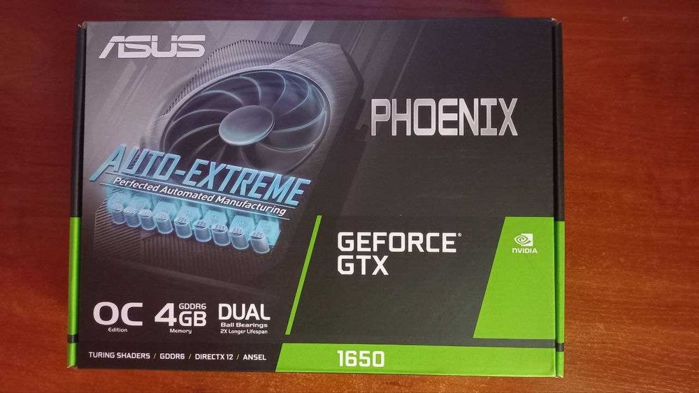 Видеокарта ASUS GeForce GTX 1650 4GB