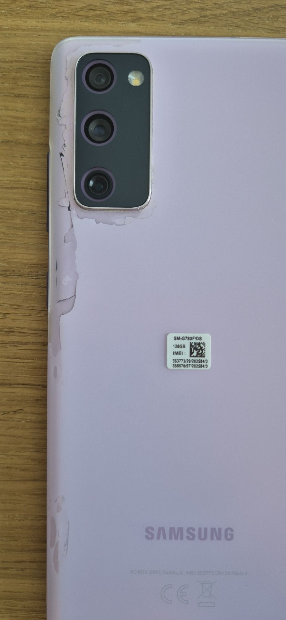 Samsung Galaxy S20 Fe Lawendowy