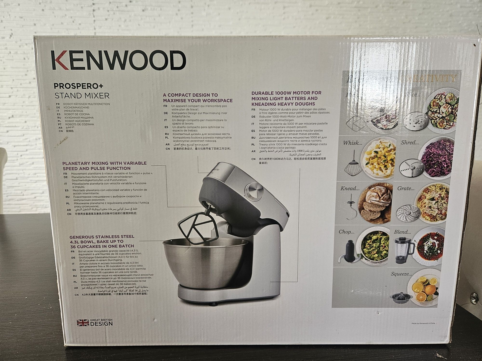 Robót kuchenny kenwood Prospero +