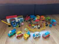 Lego Duplo duży zestaw policja traktor pociąg