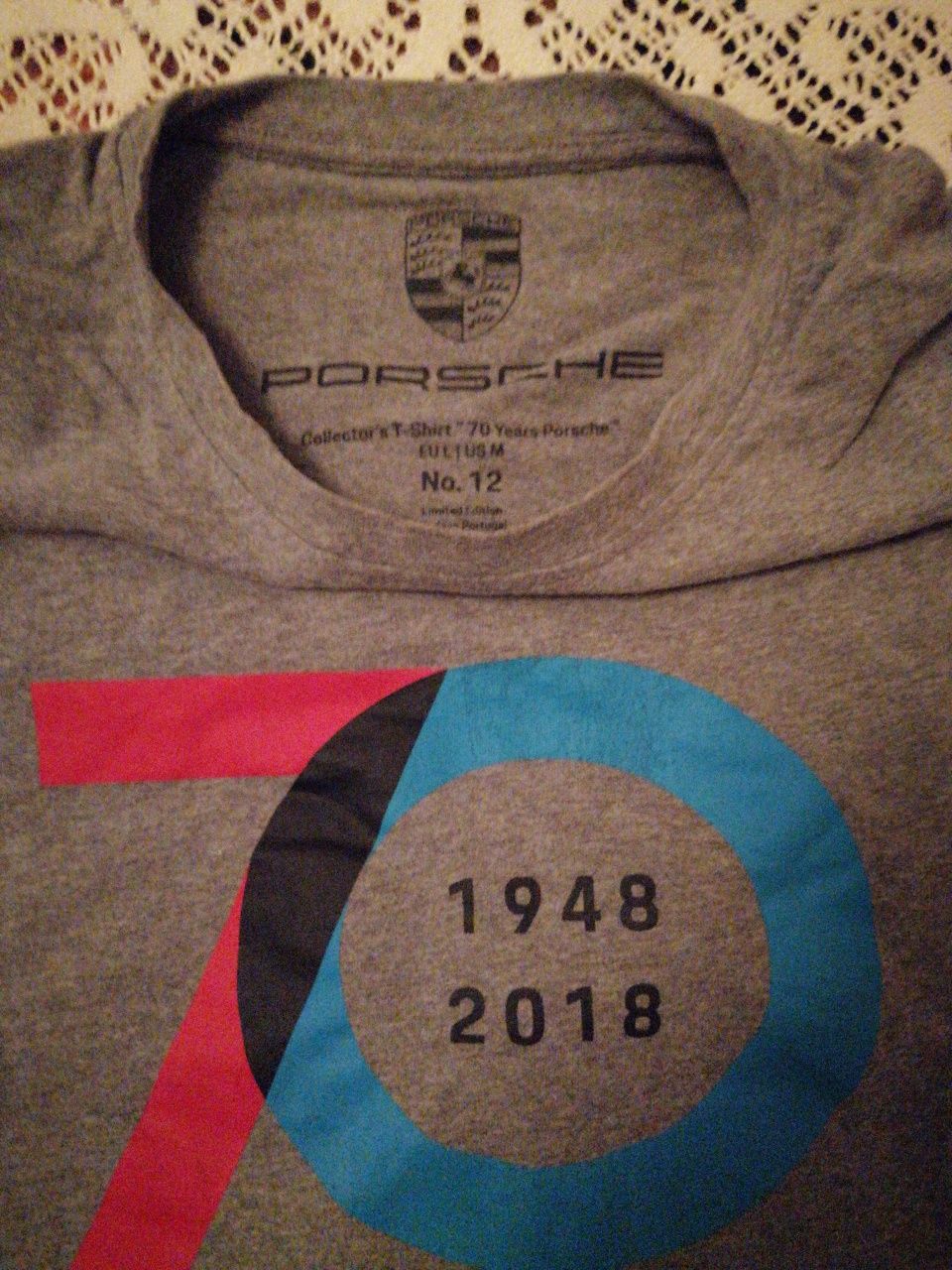 T-shirt Porsche tamanho L novas