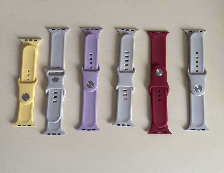Силіконові ремінці на apple watch 42-49 мм