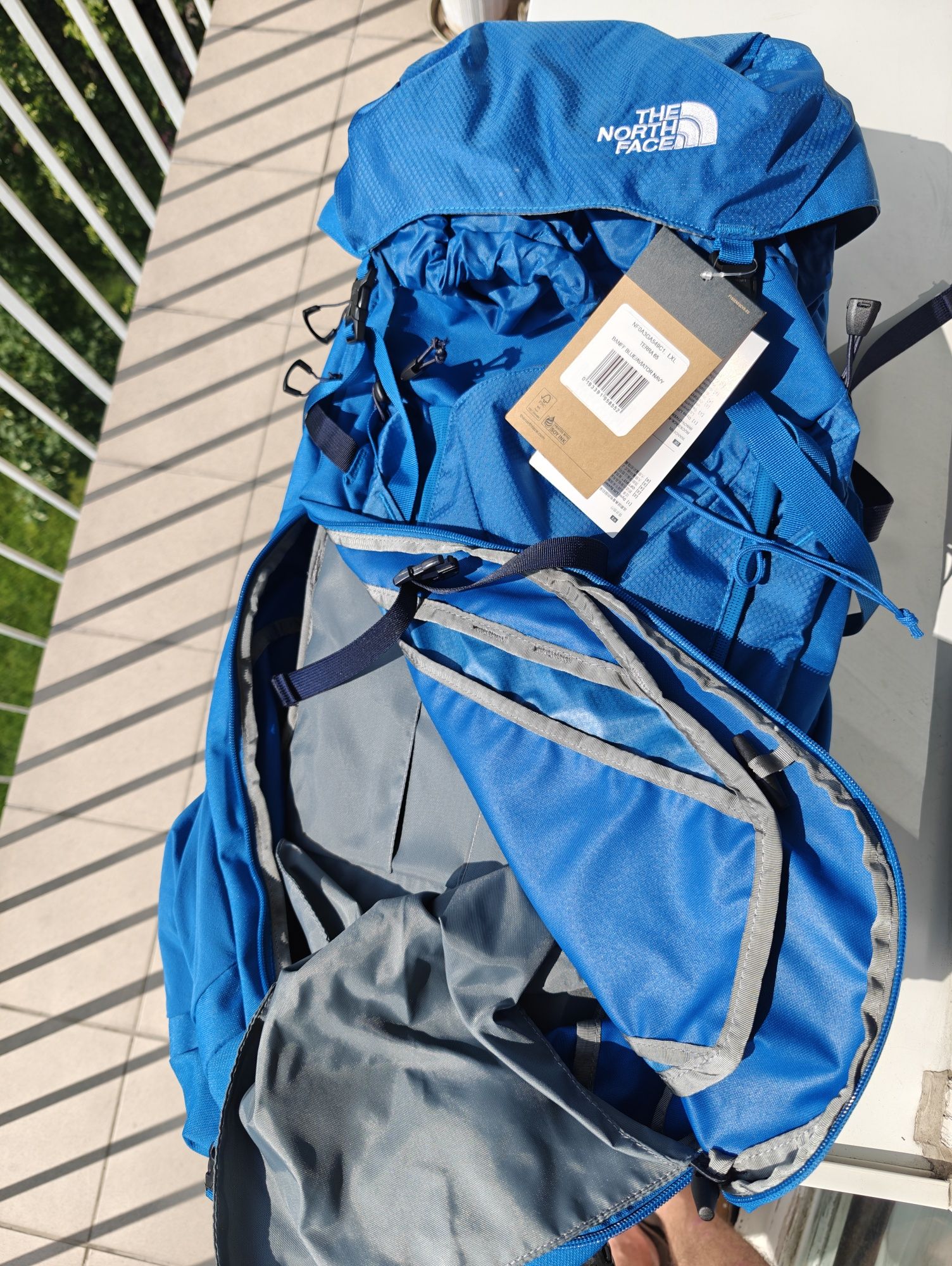 Nowy duży plecak The North Face Terra 65 L XL męski w góry trekking