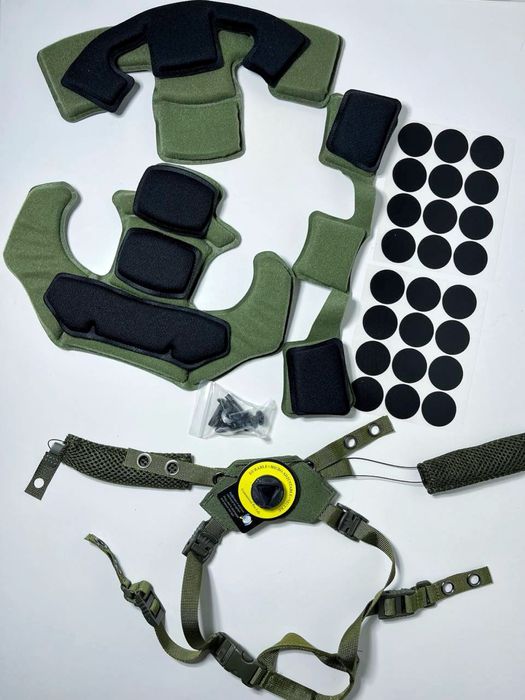 Подвесная система (подвес на каску) с подушками для шлема Wendy system