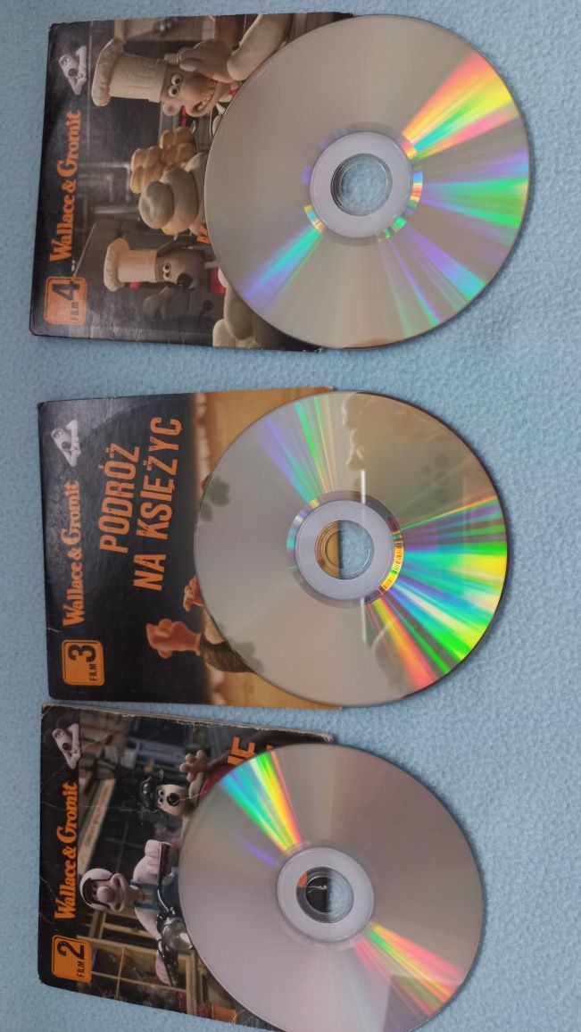 Wallace & Gromit filmy dvd