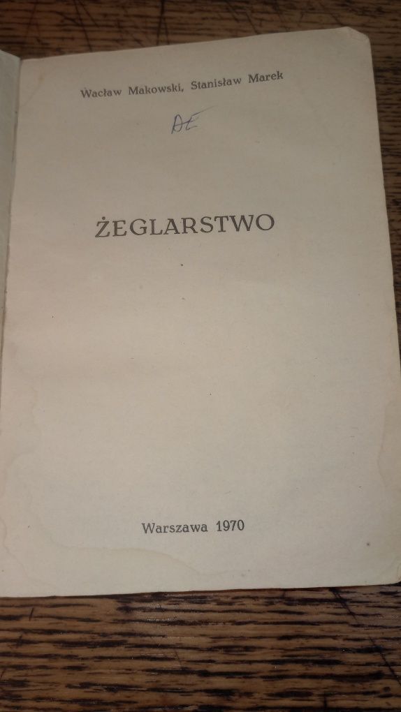 Żeglarstwo. Wacław Makowski, Stanisław Marek