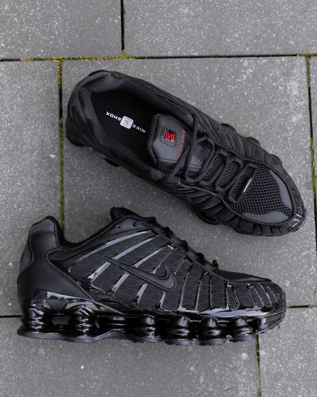 КРОСІВКИ/Кроссовки/чоловічі Nike Shox TL Black ТОП ЯКІСТЬ