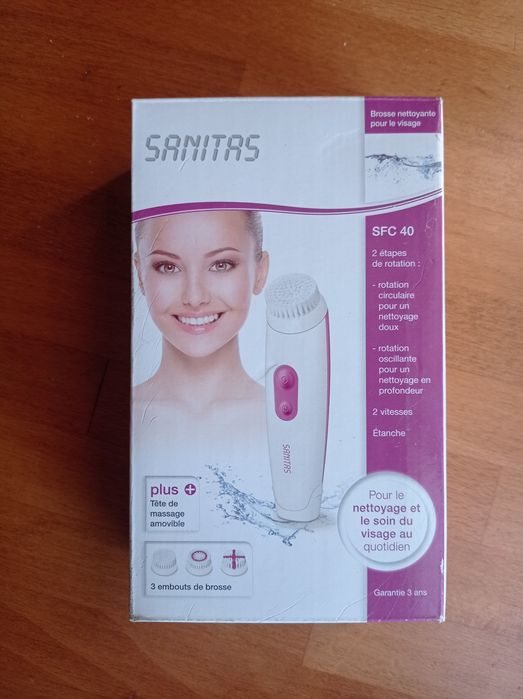 Набір електричних щіток для чищення обличчя 3 в 1 Sanitas SFC 40