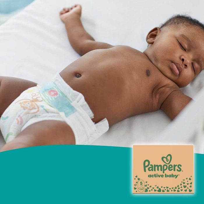 Pampers Active Baby 5 150 szt. 11-16 kg Pieluszki Miesięczny zapas
