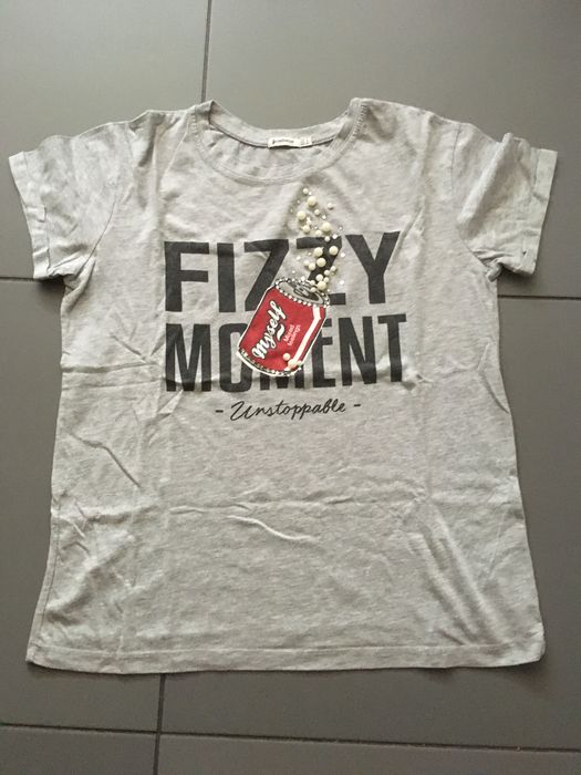 Top cinza c/ manga curta Lefties