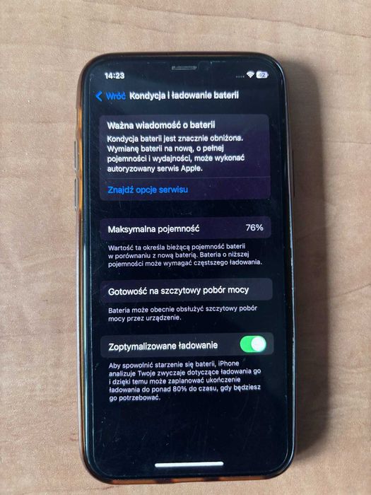 iPhone XS 64GB Szary działające FaceID, nie działa Lightning