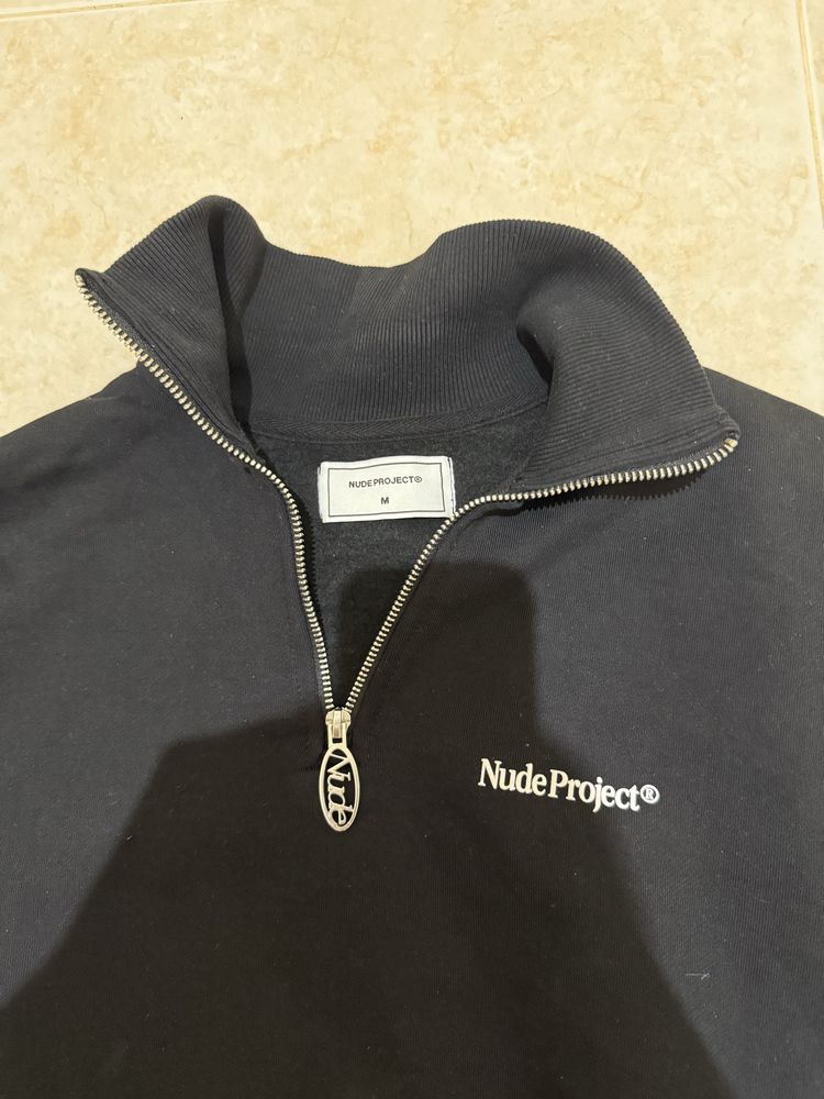Half Zip-up Nude Project