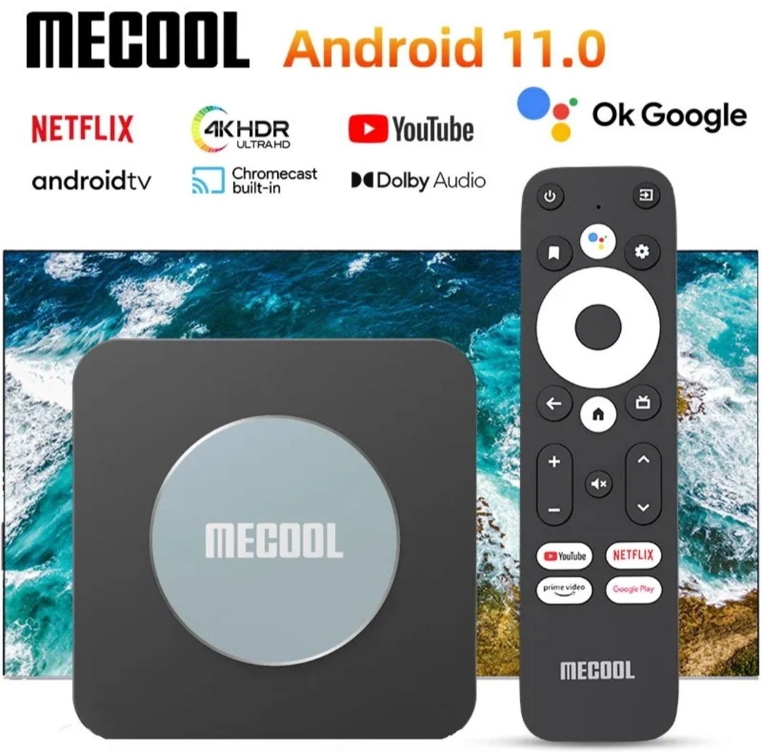 Mecool KM2 Plus 2/16GB Smart TV (Смарт ТВ) android TV)