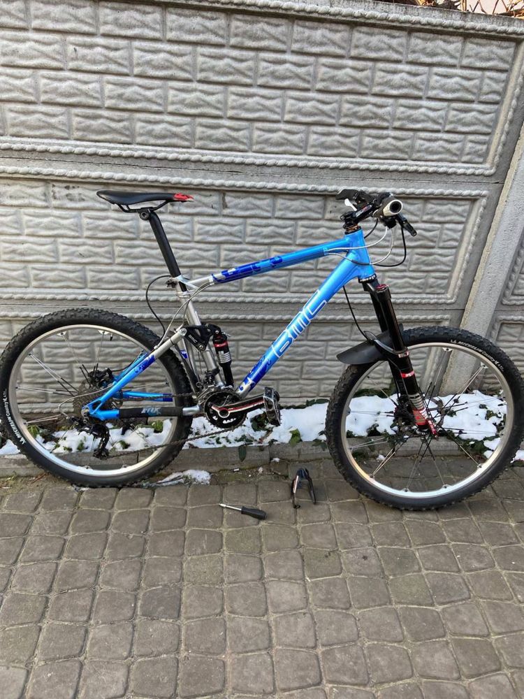 Двіхподвіс BMC, crankbrather, xt, fsa, carbon