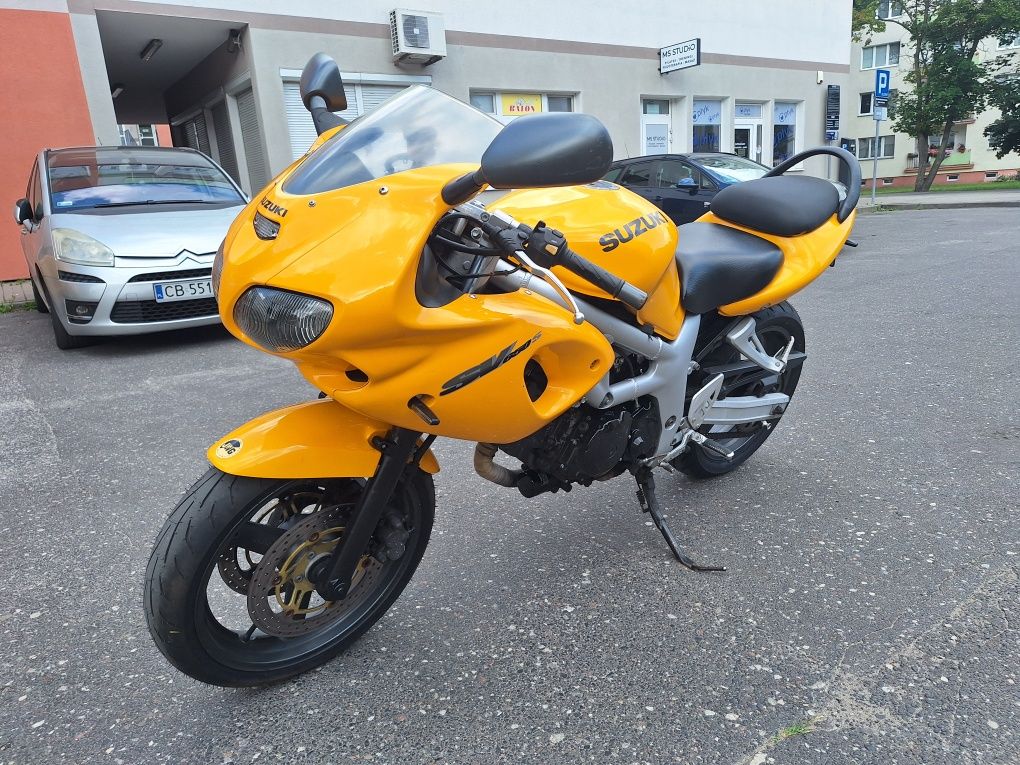 Suzuki SV 650sy rok 99 mocno doinwestowana gotowa na sezon igła