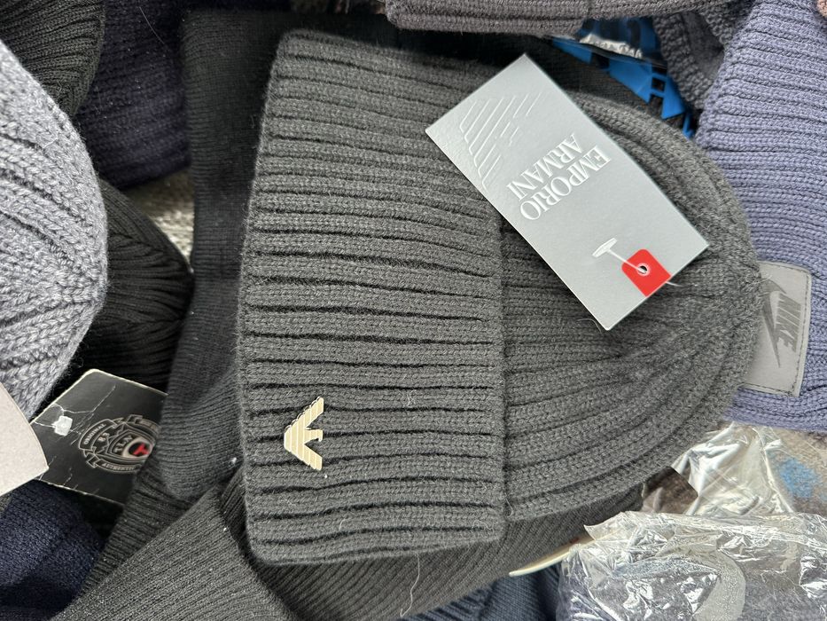 Чоловічі Теплі Шапки Брендові (Armani, Boss, Adidas)