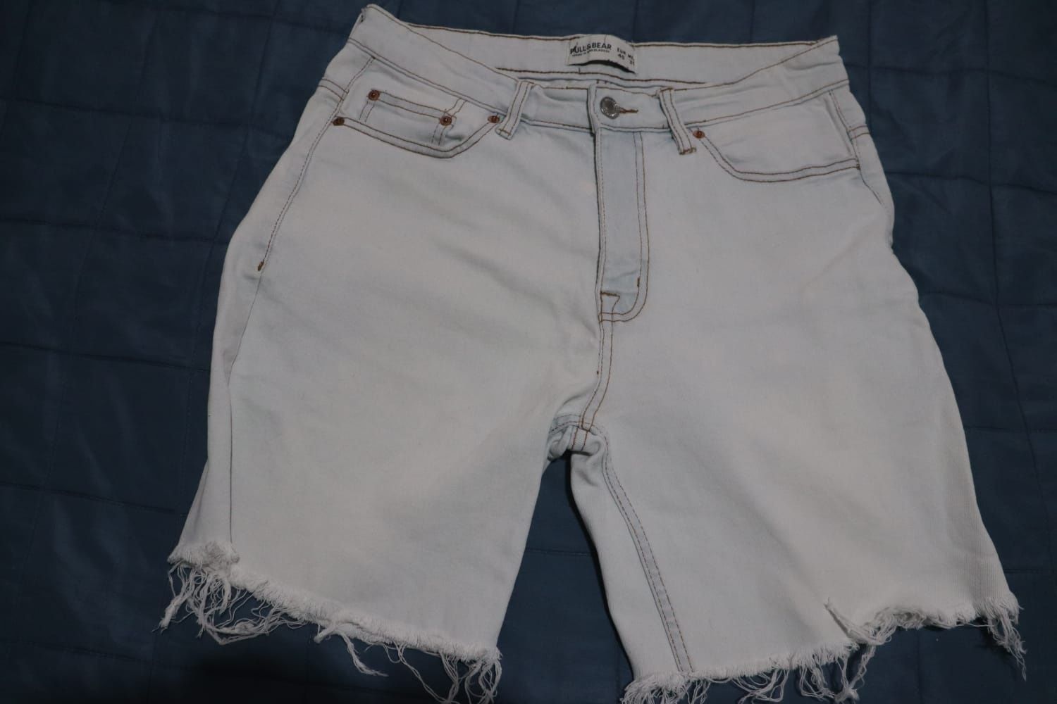 Calções de ganga Pull and Bear