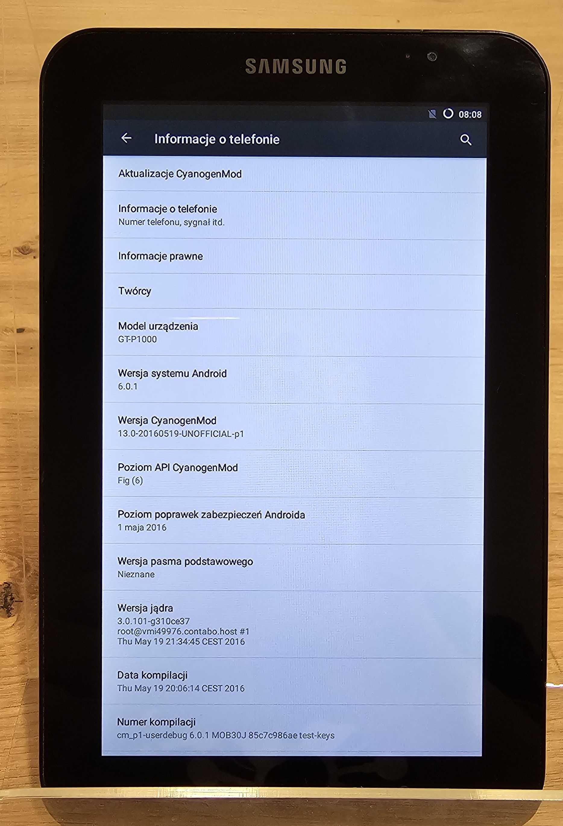 Galaxy Tab GT-P1000
