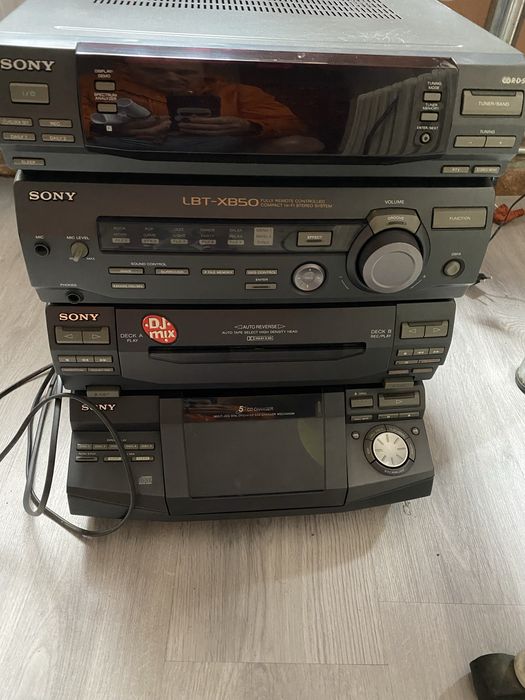 Wieza sony LBT-XB50 retro unikat
