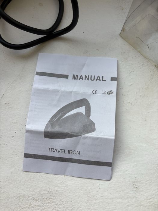 Дорожня міні праска швейна праска