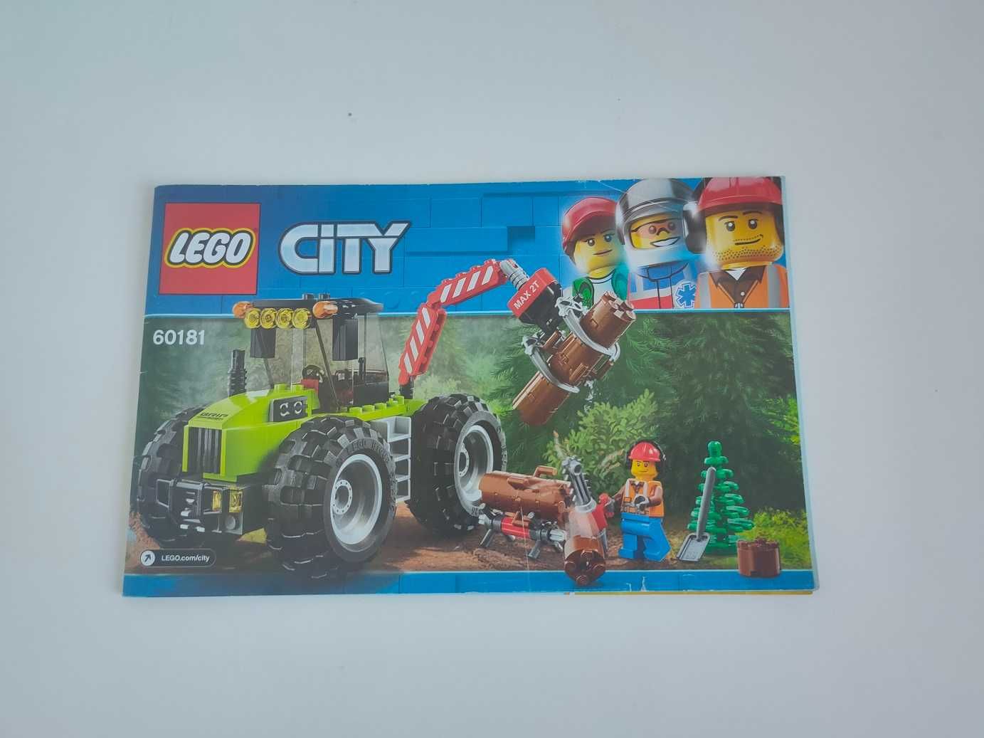 Lego City 60181 traktor Lesny