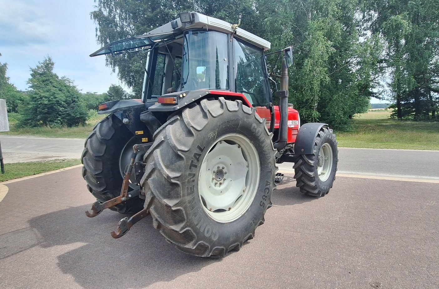 Massey ferguson 6160 dynashift oryginat case mc cormick valtra