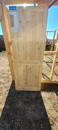 Drzwi drewniane klejone