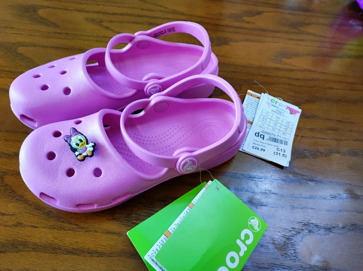 Босоніжки Crocs оригінал нові, розпаровані (різні розміри).