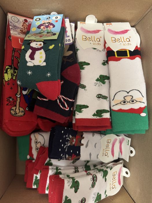Носки дитячі новорічні