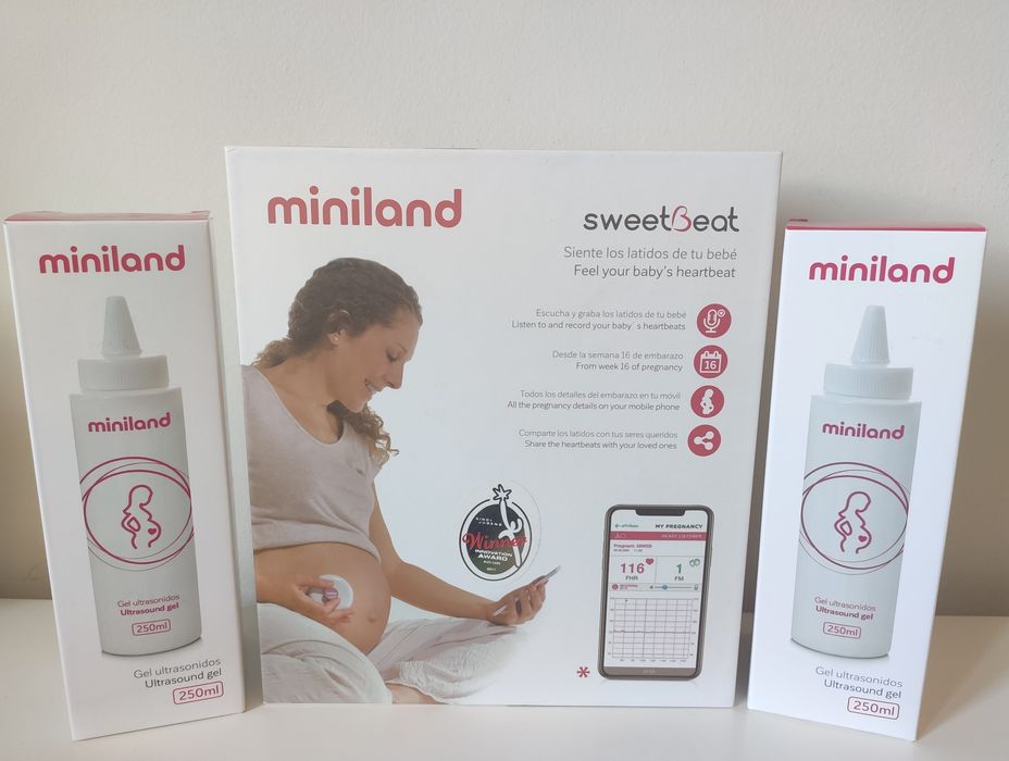 Miniland Sweetbeat com oferta de Gel Condutor de Ultrassons