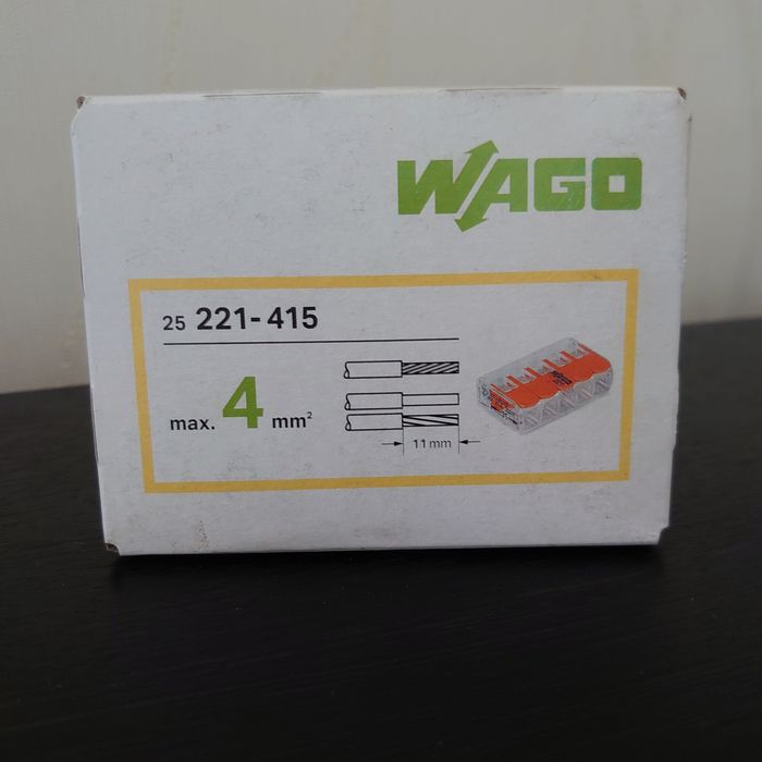 Клема на 5 проводів VAGO