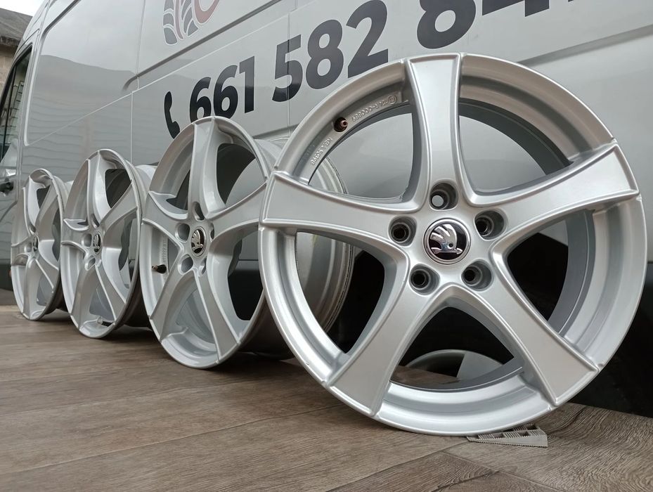 FELGI ALUMINIOWE 5x112 R17 6,5J ET41 SKODA KAROQ KODIAQ OCTAVIA