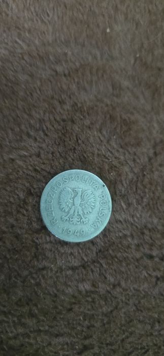 Sprzedam monete  1zł z 1949 roku