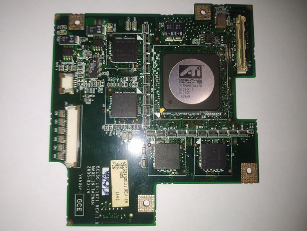 Видеокарта для ноутбука ATI Radeon 9000, BCL50, LS-1671, 216P9NZCGA12H
