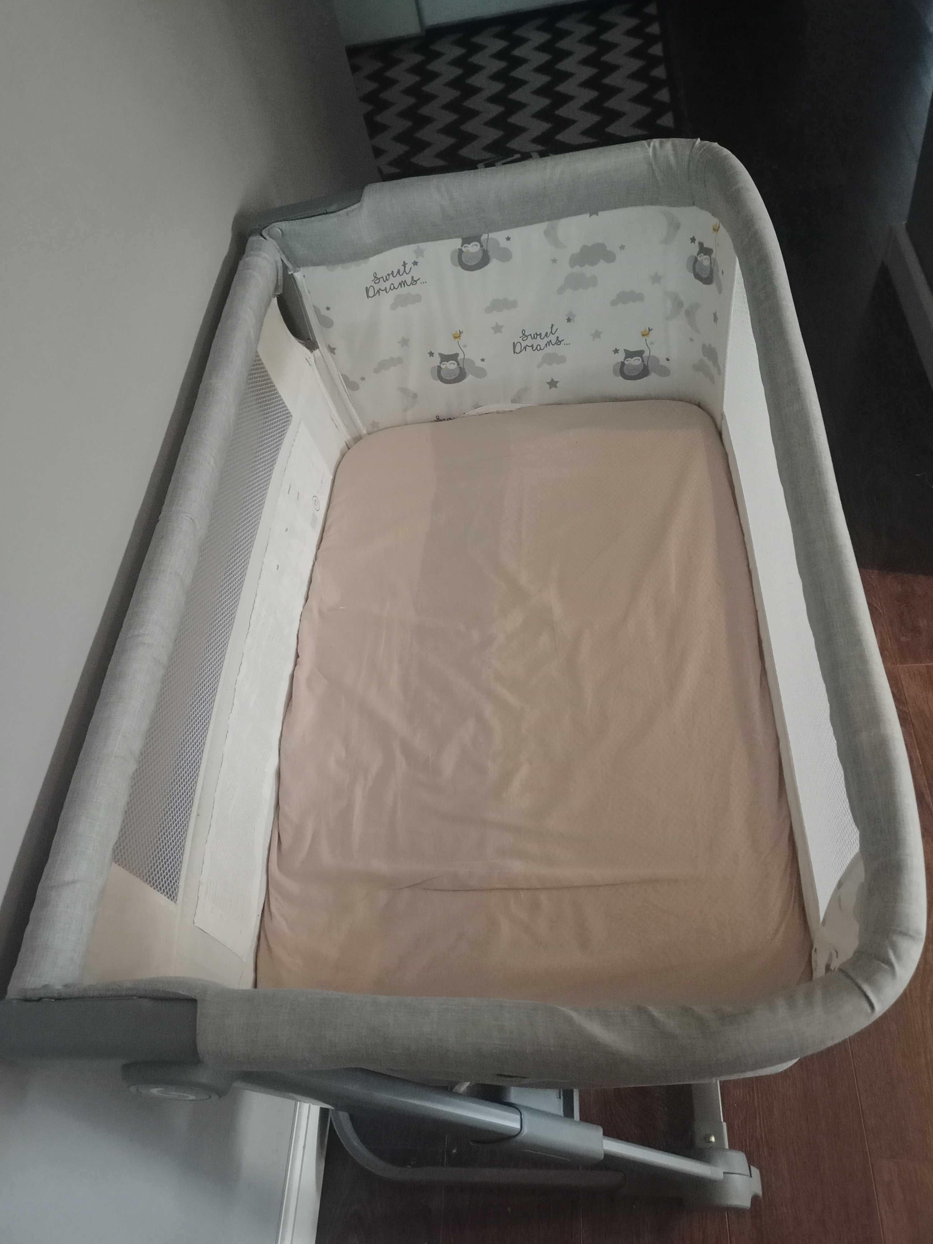 Łóżeczko dostawne Skiddou Natt 3w1