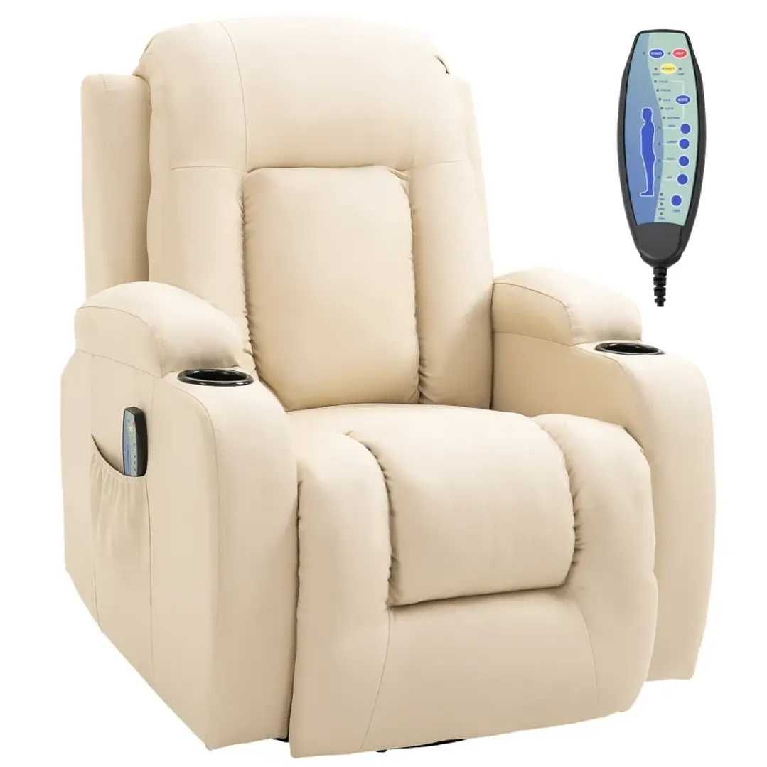 Poltrona relax de com Massagem por Vibração & Função de Aquecimento