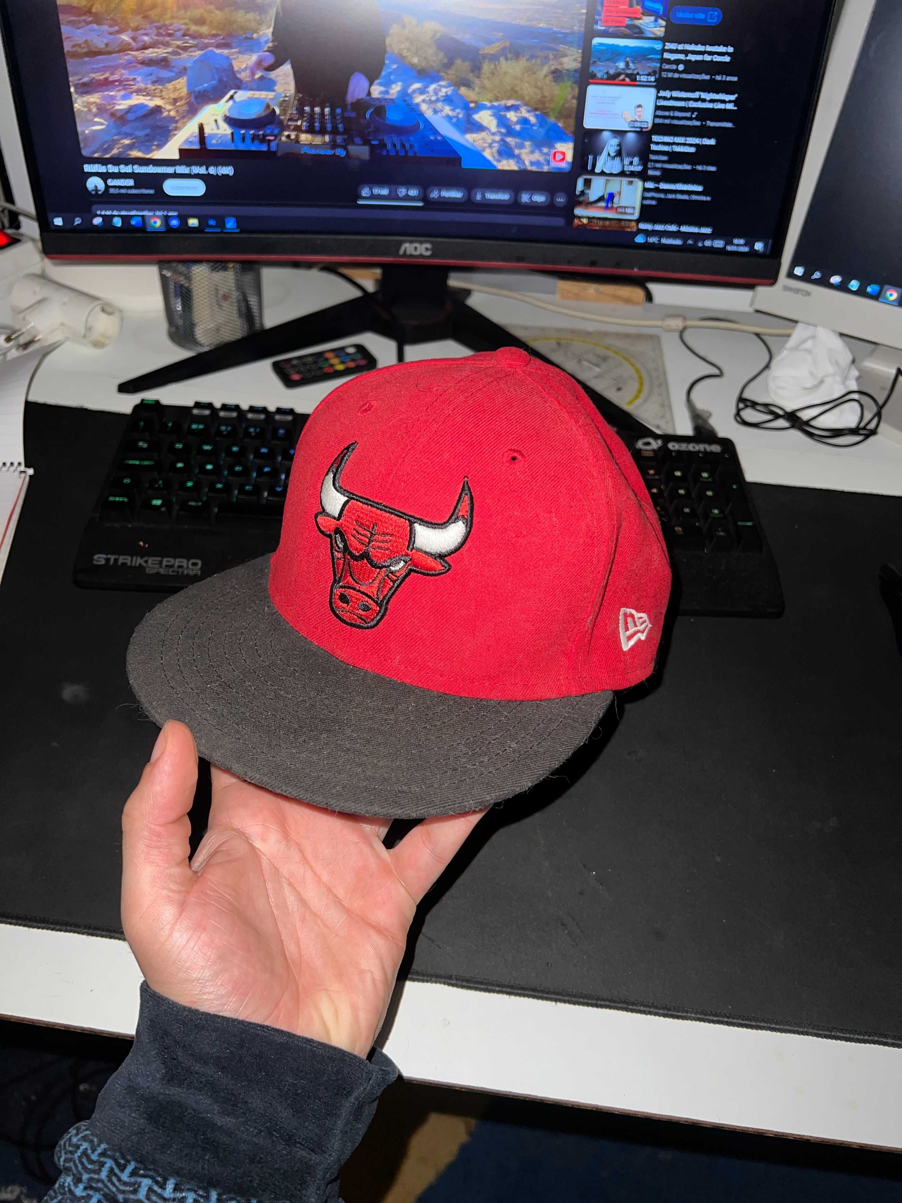 Chapéu (Cap) Chicago Bulls - New Era - Para uso ou coleção