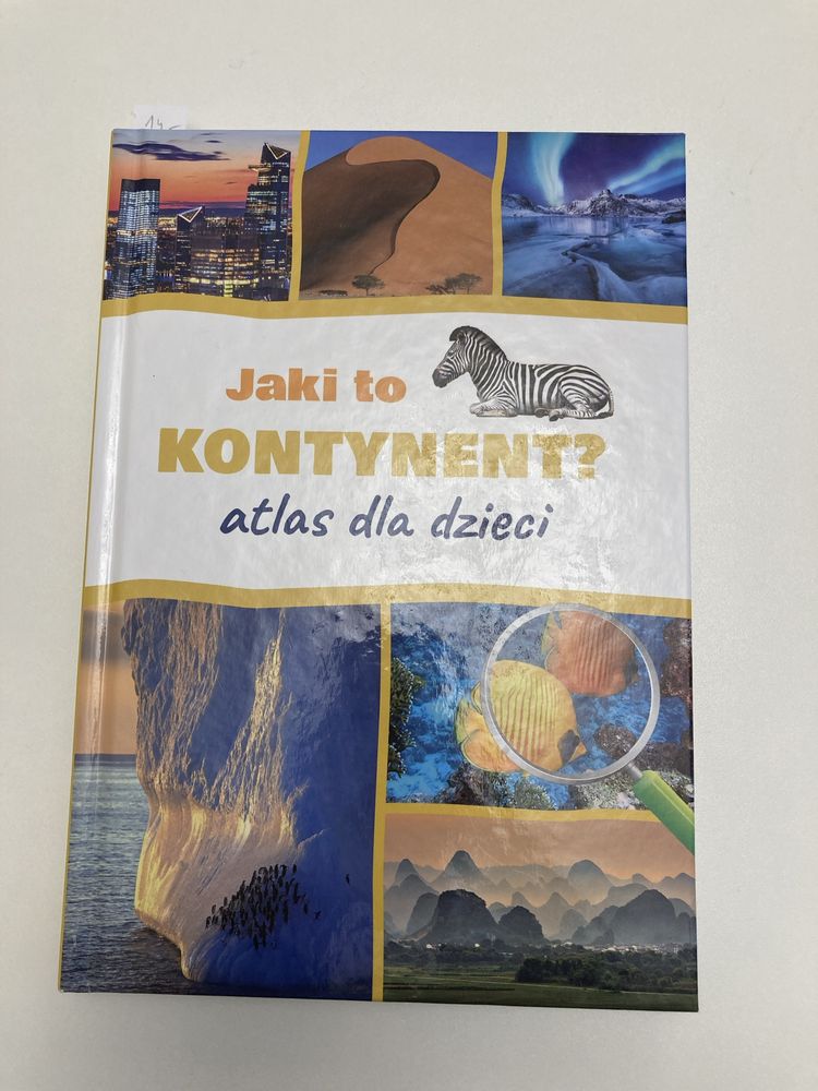 Jaki to kontynent atlas dla dzieci