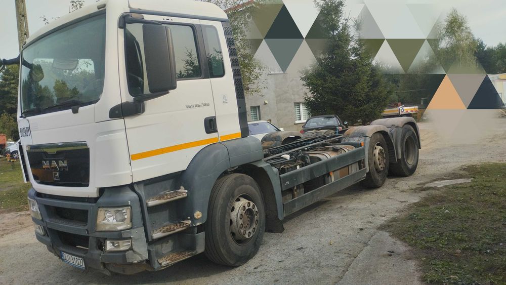 Man tgs 26-320  z hydrauliką pod zabudowę