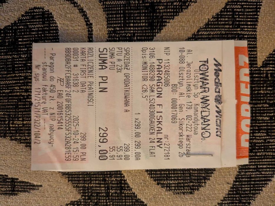 Monitor Samsung LS24D300GAUXEN 24 FHD