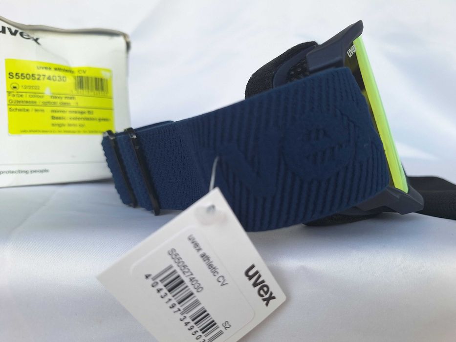 Gogle narciarskie Uvex Athletic CV Navy Mat S2