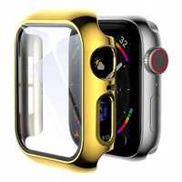 Pełne Etui z wbudowanym szkłem 2w1 do Apple Watch 4/5/6/SE 40mm