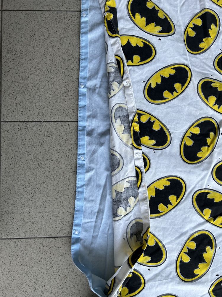 Forra de edtedao + almofada cama de solteiro Batman