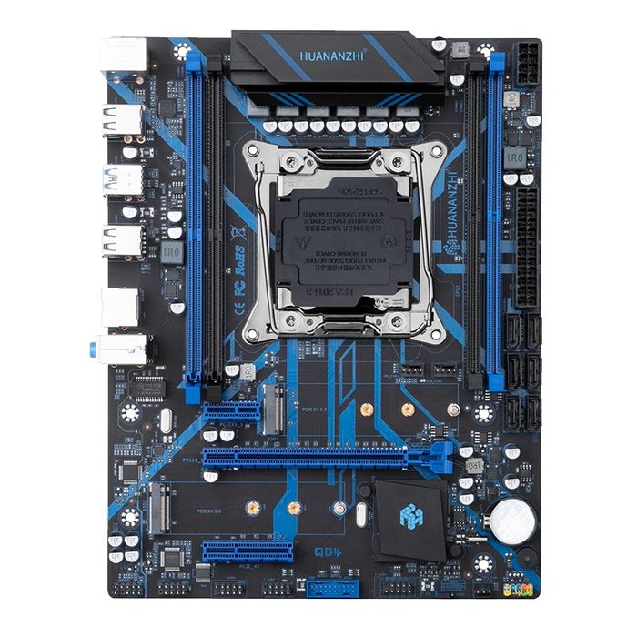 Материнська плата HUANANZHI X99-QD4 LGA2011-3 / процесор e5 2640 v4