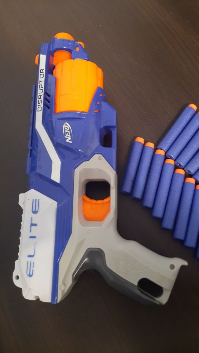 Pistolet NERF Elite DISRUPTOR z nabojami