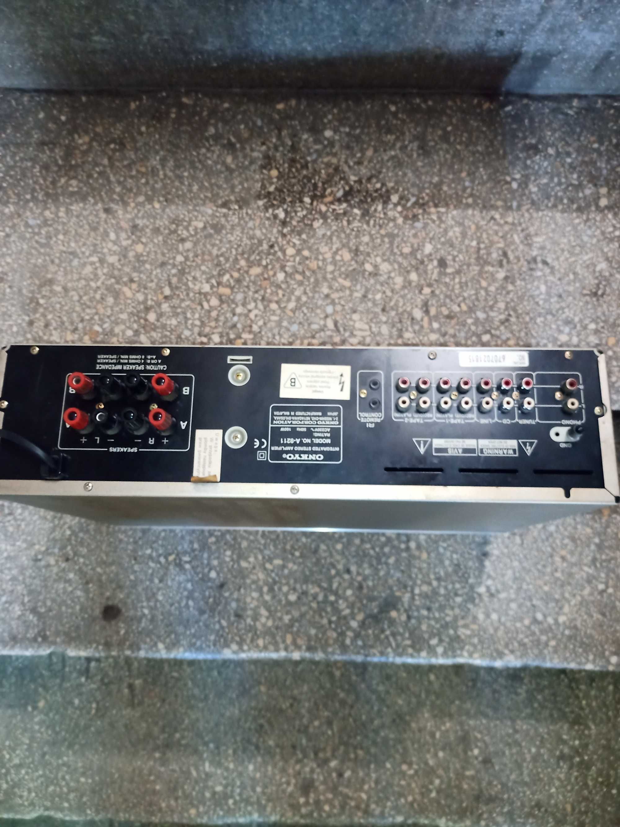 wzmacniacz i tuner onkyo