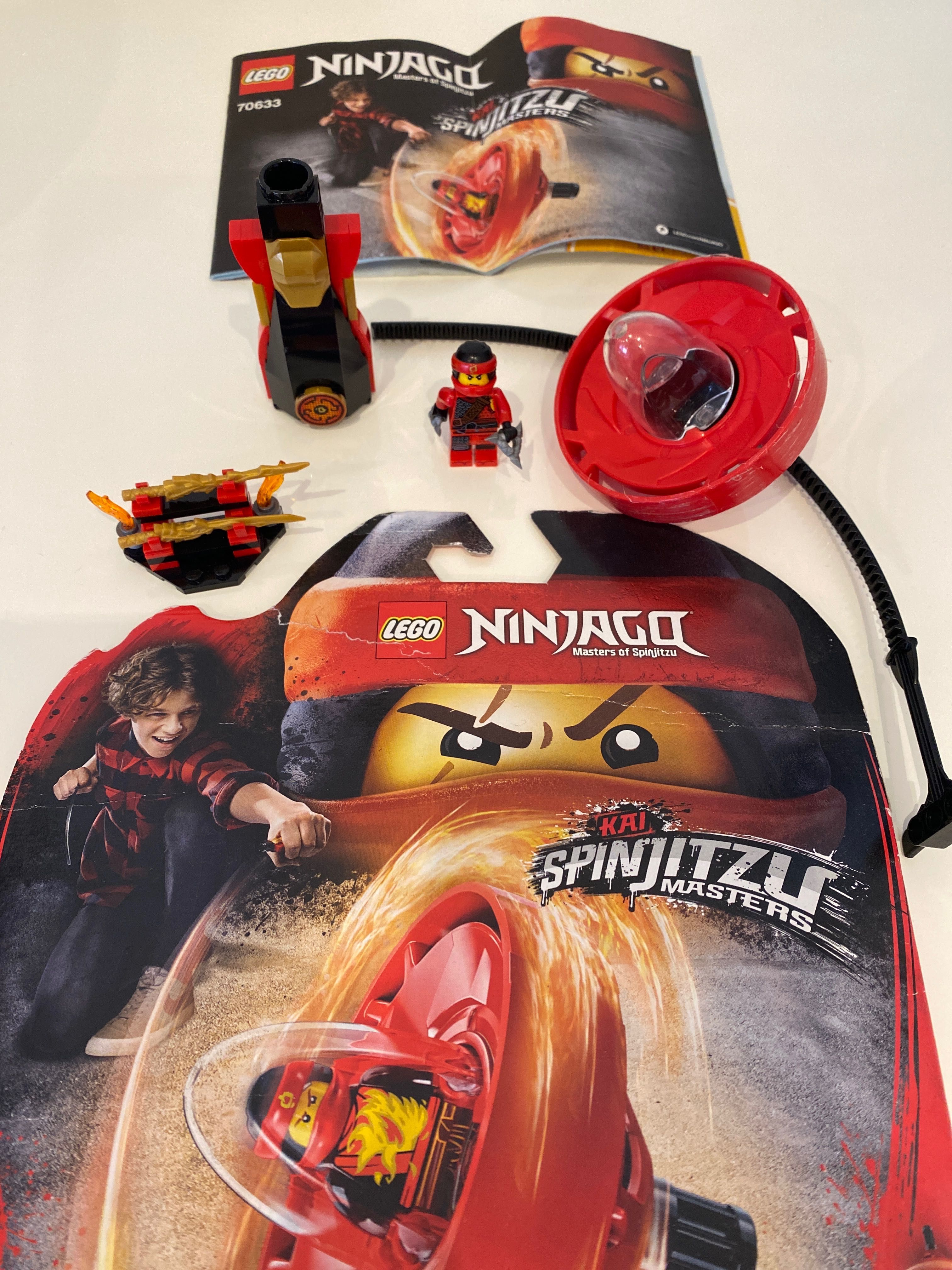 Lego Ninjago Навчання кружальцю ніндзя Кай 70633