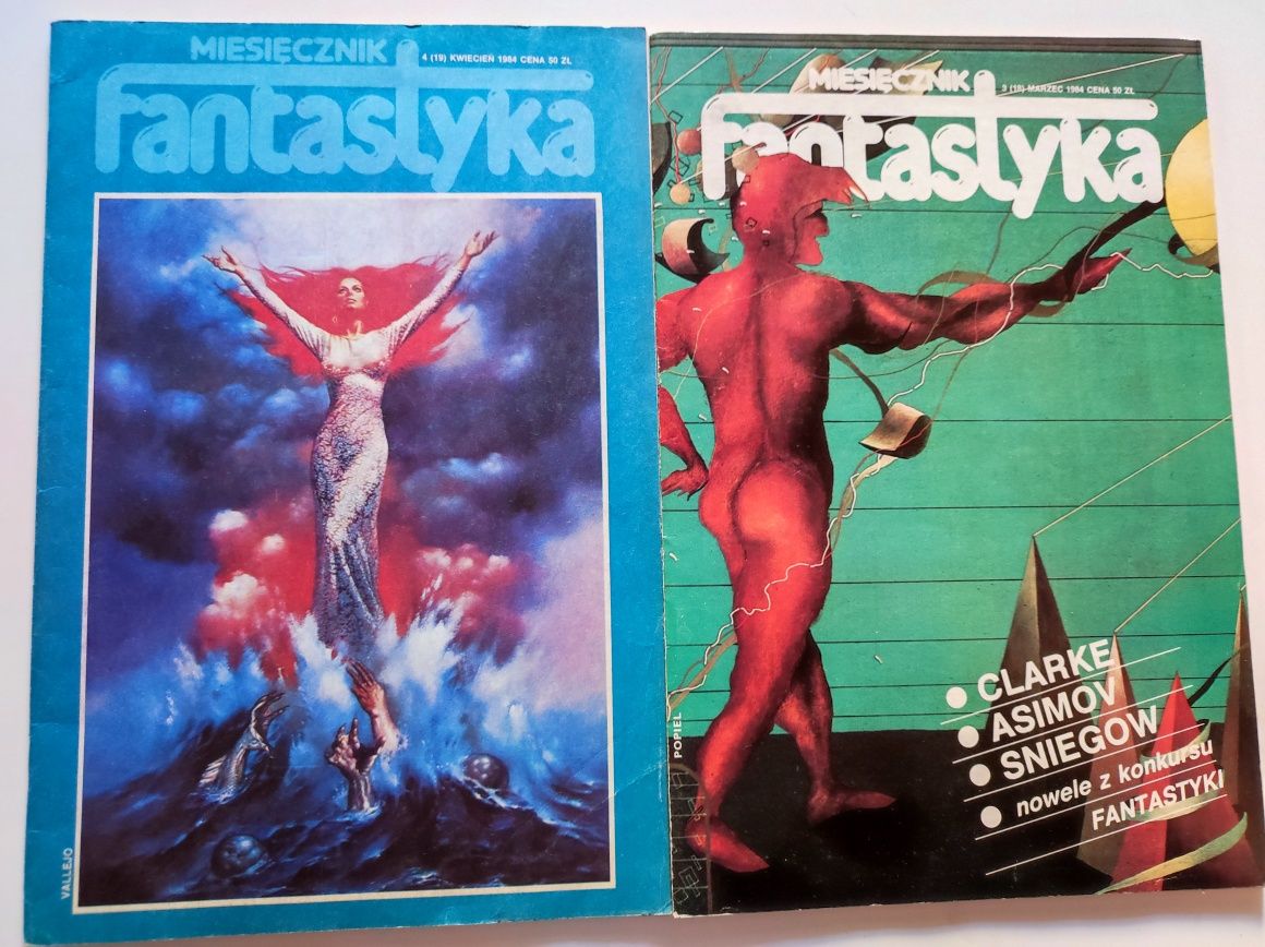 Miesięcznik Fantastyka rok 1984