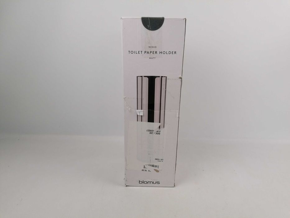 Blomus Uchwyt Stojak na papier toaletowy na 4 rolki srebrny